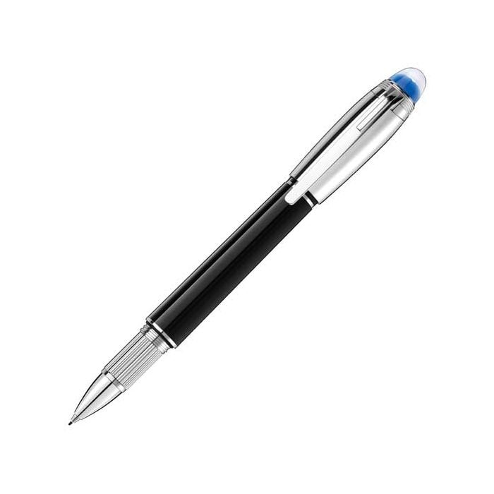 The Montblanc StarWalker Doué Black and Stainless Steel Fineliner Pen.
