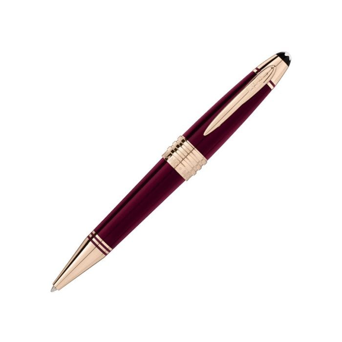 The Montblanc bordeaux special edition JFK ballpoint pen.