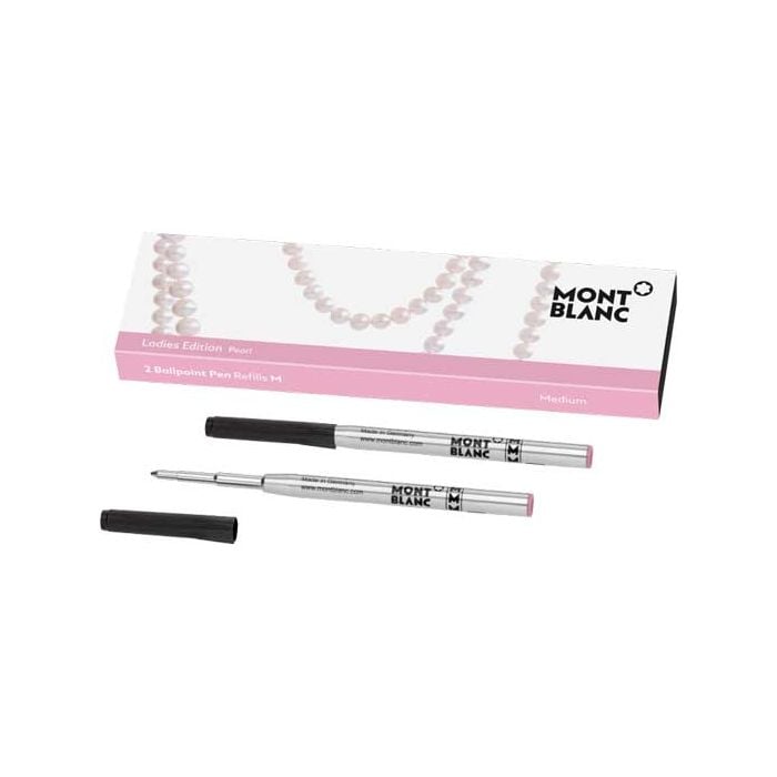 Montblanc Pearl Pink Medium Ladies' Edition Ballpoint Pen Refills | Pen