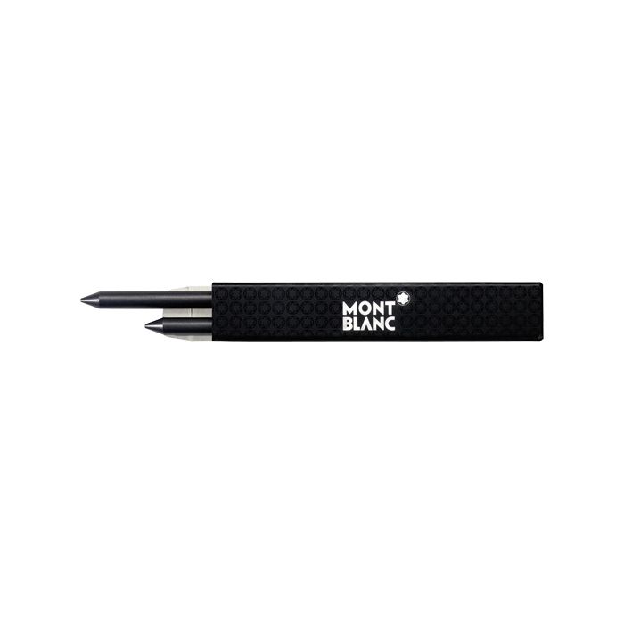 Montblanc pencil leads for Leonardo Sketch mechanical pencil. Pack of 2 4B 5.5 mm leads.