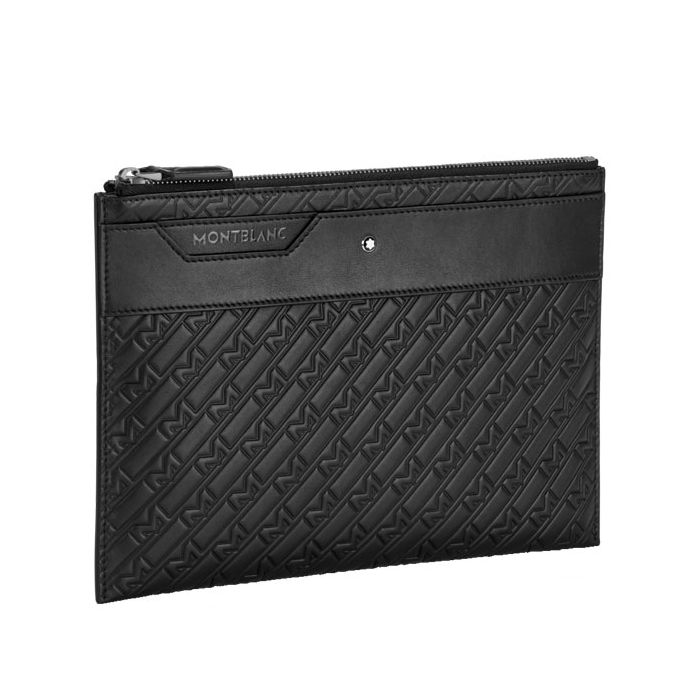 This is the Black 4810 M_Gram Medium Pouch designed by Montblanc. 