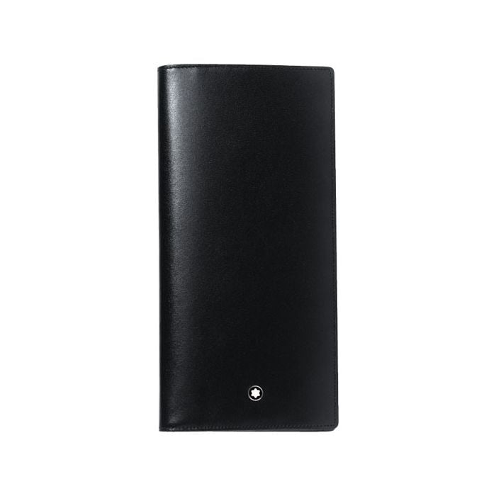 Montblanc Meisterstuck 14cc wallet with zipped pocket.
