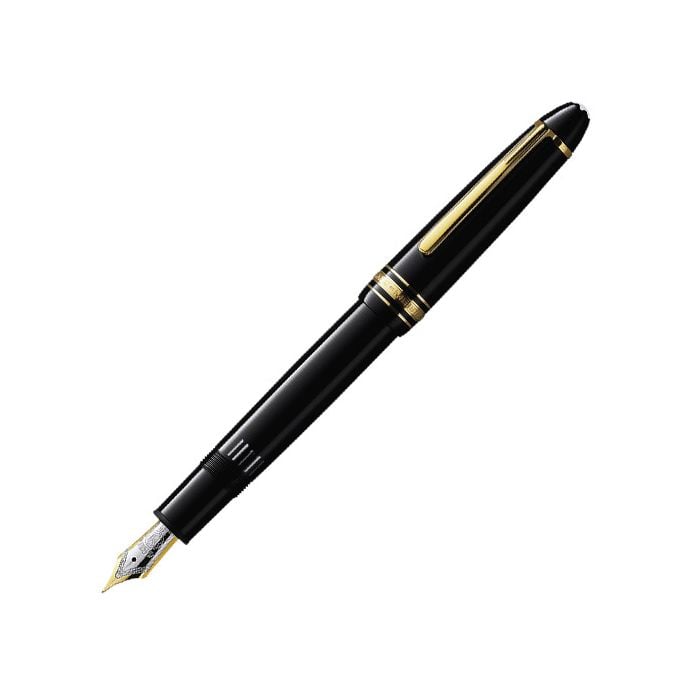 Montblanc Meisterstück Le Grand Gold Plated Fountain Pen.