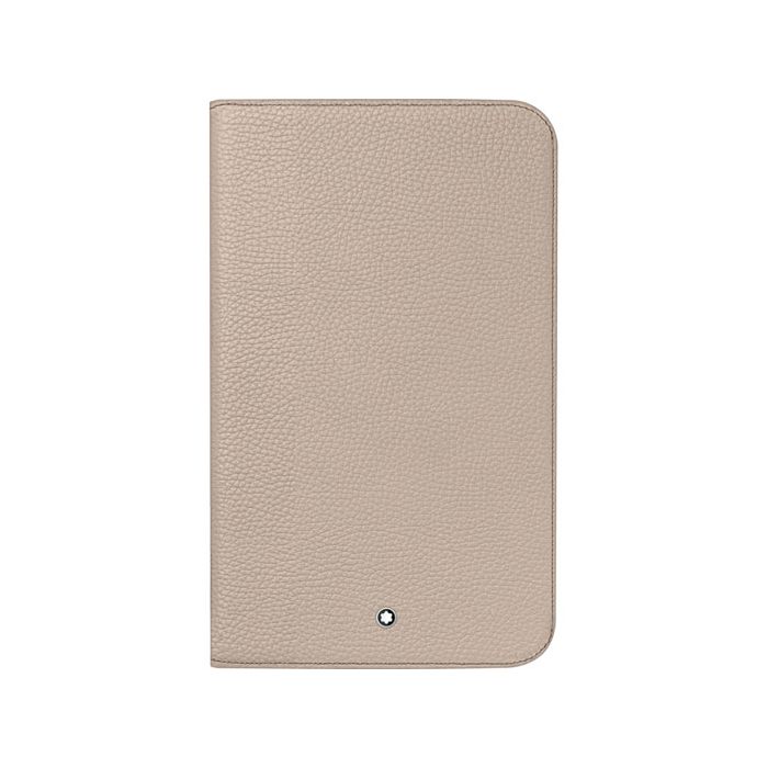 Montblanc Meisterstuck soft grain leather tablet case in beige for Samsung 3 8