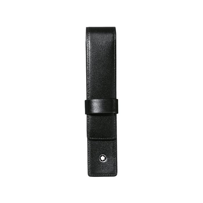 This is the Montblanc Single Black Meisterstück Pen Pouch.