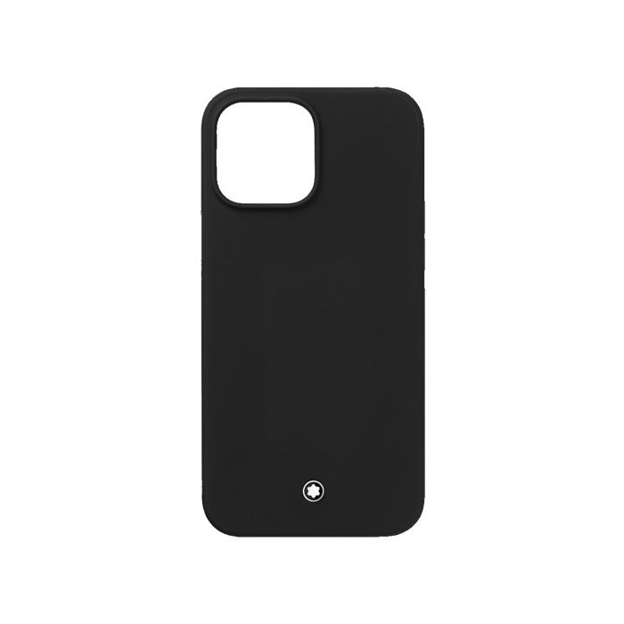 This Meisterstück Selection Black iPhone 14 Pro Max Case is designed by Montblanc. 