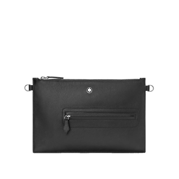 Black Meisterstück Selection Soft Pouch, designed by Montblanc.