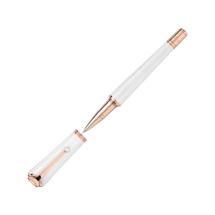 This is the Montblanc Special Edition Pearl Muses Marilyn Monroe Rollerball Pen.