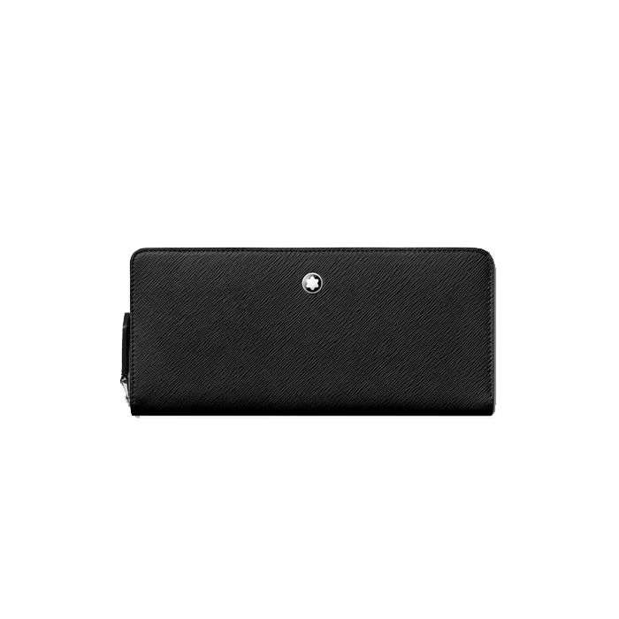 Black Saffiano Leather Sartorial Phone Pouch By Montblanc