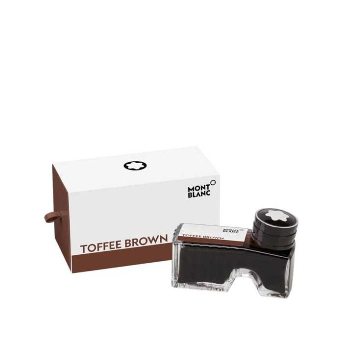 This is the loose toffee brown ink by Montblanc.