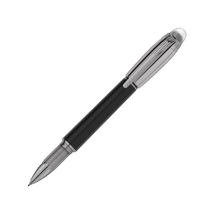 This is the Montblanc Ultra Black Doué StarWalker Fineliner Pen. 