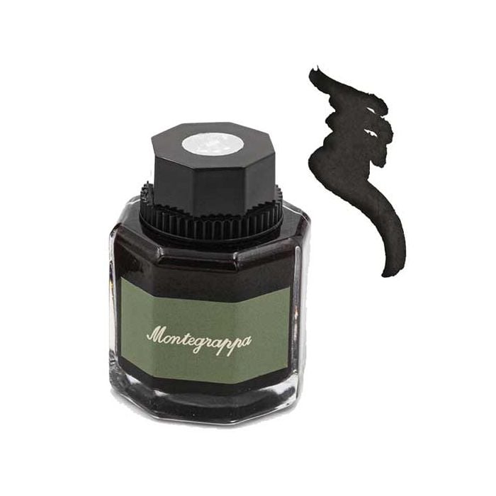 Smooth and silky texture, the Montegrappa 50ml writing inks are purposely crafted for refilling your favourite fountain en again and again. Packaged inside an octagonal glass bottle and sealed with the Montegrappa insignia.