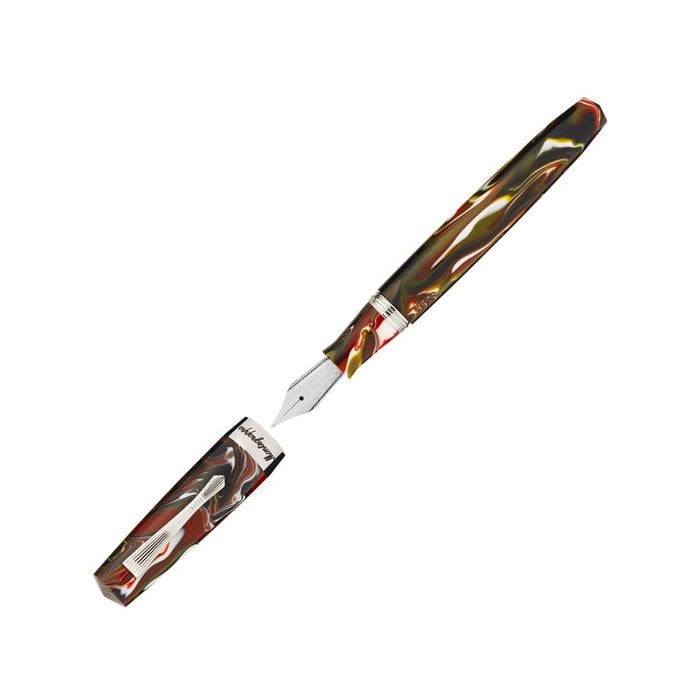 This Elmo 02 Asiago Fountain Pen has been designed by Montegrappa.