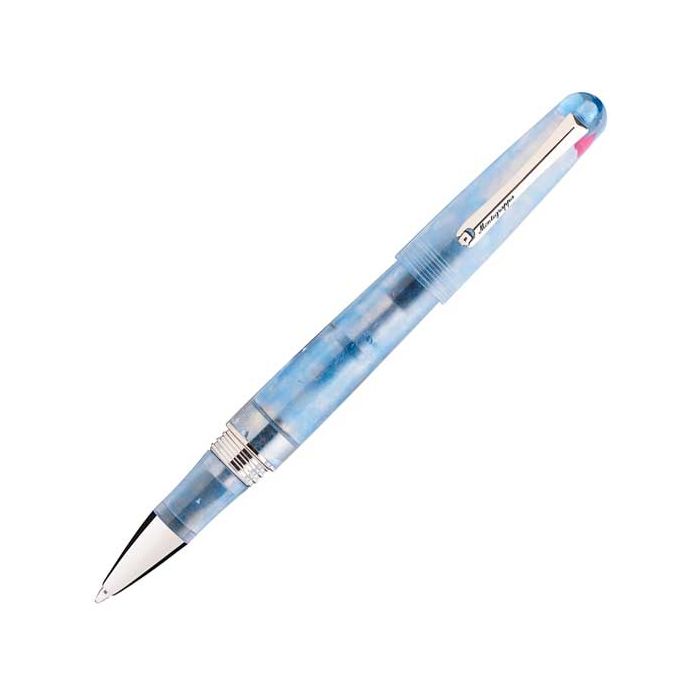 This is the Montegrappa Elmo Ambiente Ocean Rollerball Pen. 
