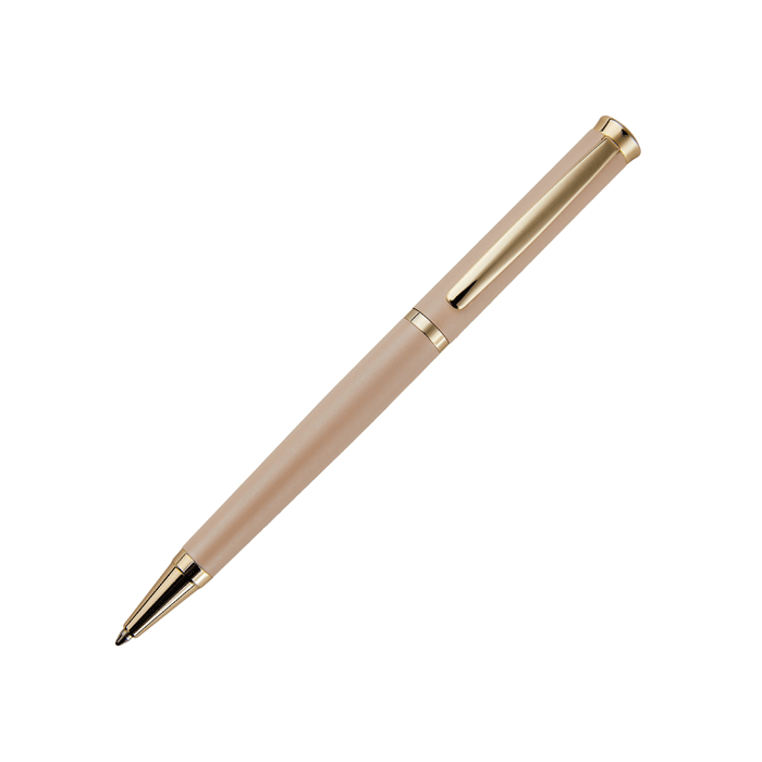 This Hugo Boss Triga Matte Nude & Gold Ballpoint Pen is a sleek and sophisticated pen and comes in this gorgeous feminine shade. 
