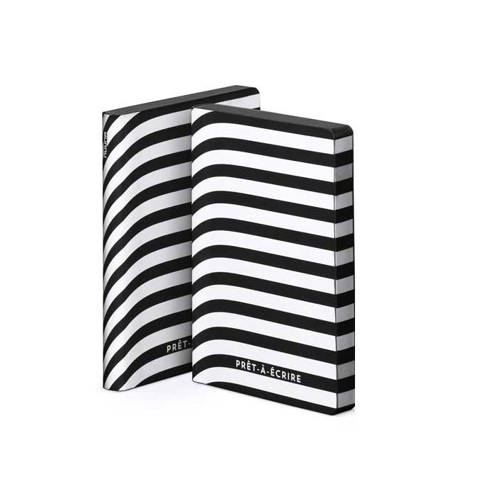 Nuuna, Graphic Leather Notebook, Prêt-à-écrire, Now  In The S Range, Same Style Just Smaller.