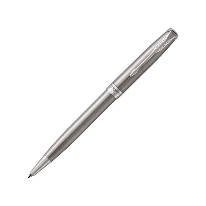 This Sonnet Stainless Steel Ballpoint Pen has been designed by Parker. 