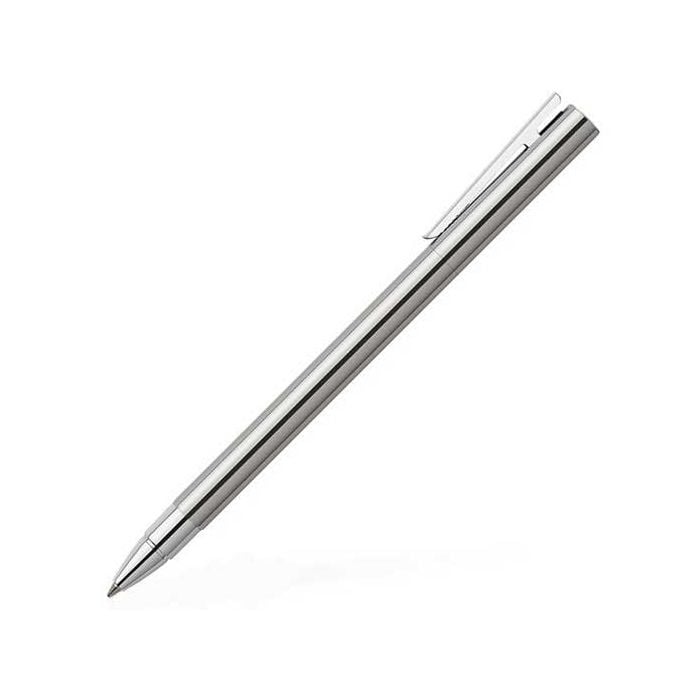 Faber-Castell, Neo Slim, Polished Stainless Steel Rollerball Pen