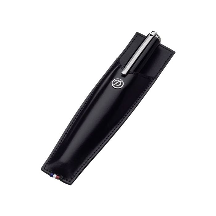 This Single Black Line D Pen Slot was designed by S.T. Dupont Paris. 