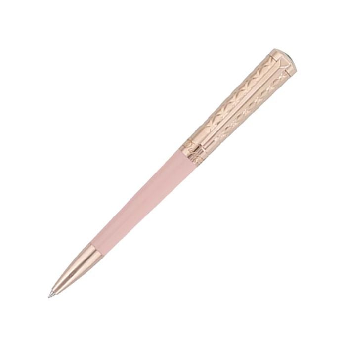 This Pastel Pink Liberté Spring Series Ballpoint Pen is designed by S.T. Dupont Paris. 