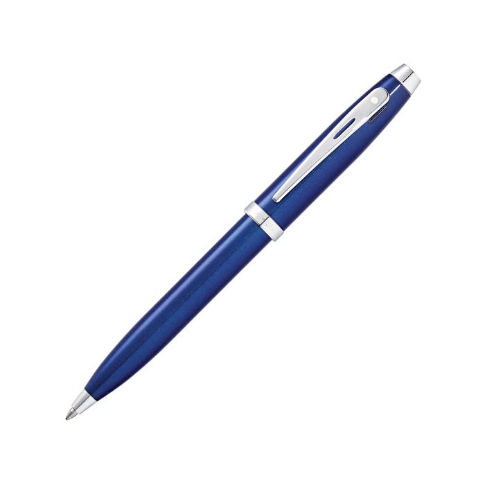 This 100 Glossy Blue Lacquer Ballpoint Pen is designed by Sheaffer. 