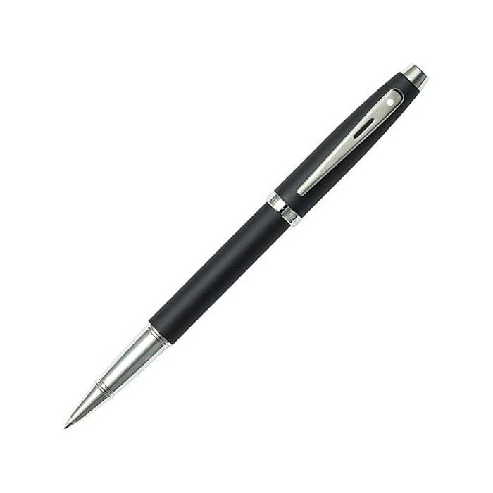 100 Rollerball Pen in Matte Black with Silver Trim