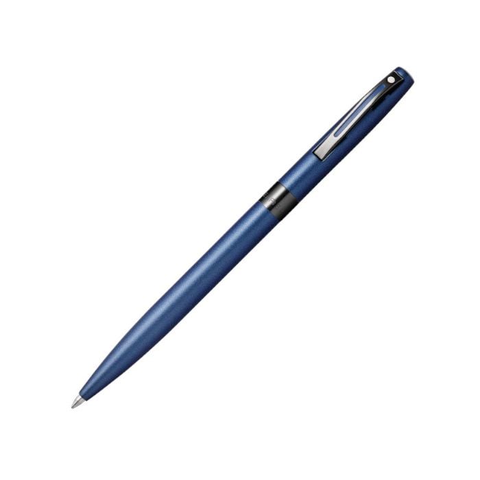 This is the Sheaffer Matte Blue Lacquer Reminder Ballpoint Pen.