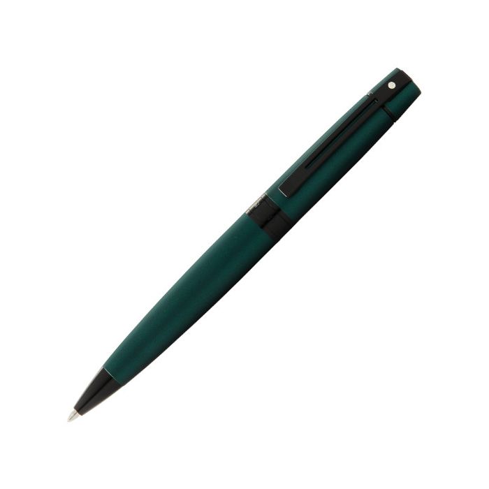 This is the Sheaffer Matte Green Lacquer 300 Series Ballpoint Pen.