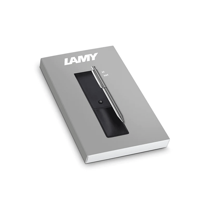 LAMY's ST Twin Pen Set Two-in-one Ballpoint & Pencil makes a great gift for a writer.