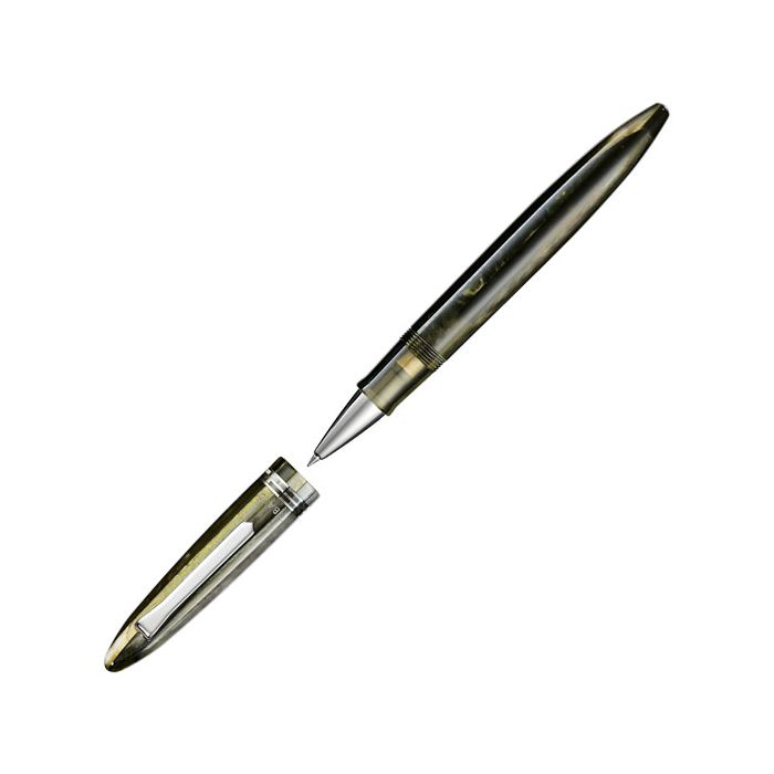 This Martini Olive Bononia Rollerball Pen has been designed by TIBALDI. 