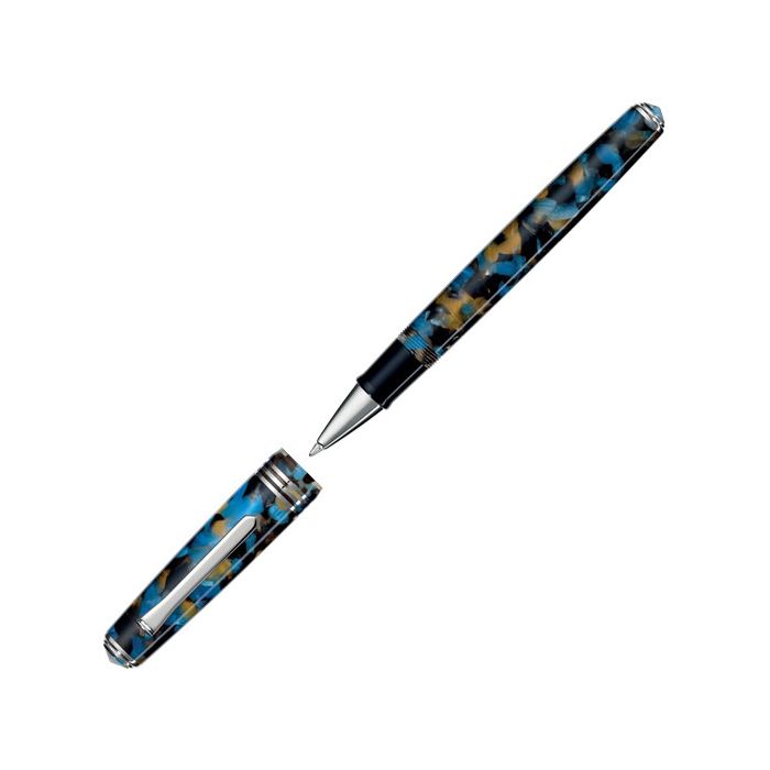 This Samarkand Blue N°60 Rollerball Pen has been designed by TIBALDI.