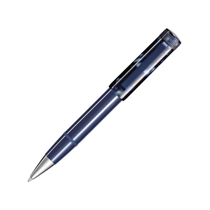 This Stonewash Blue Perfecta Ballpoint Pen has been designed by TIBALDI and can be gift wrapped on the day of purchase. 