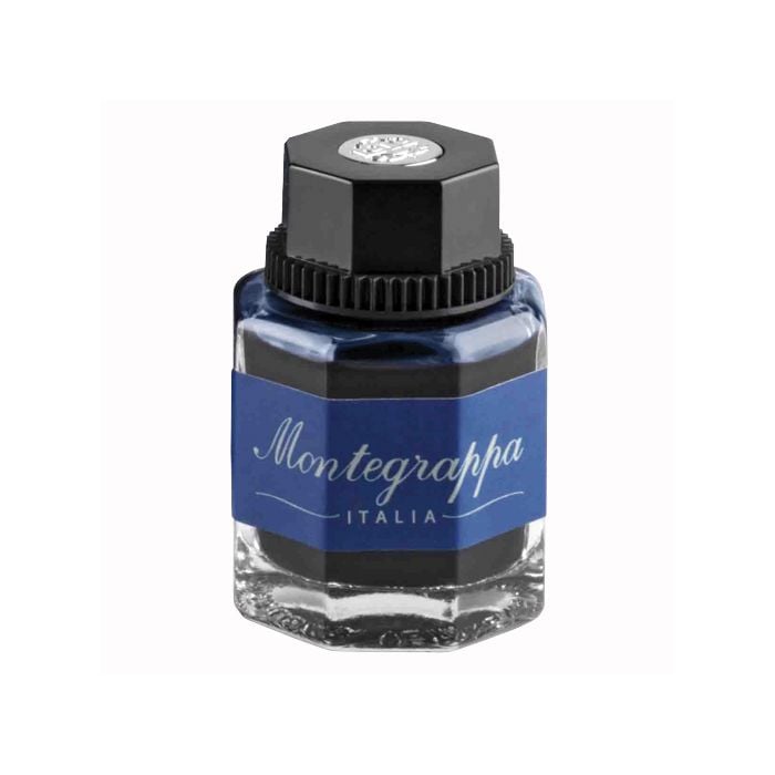 Presented with true Italian grace, the Montegrappa Dark Blue 50ml bottled inks are perfect for the Montegrappa fountain pens. An octagonal glass bottle, insignia plaque seal and Montegrappa box.