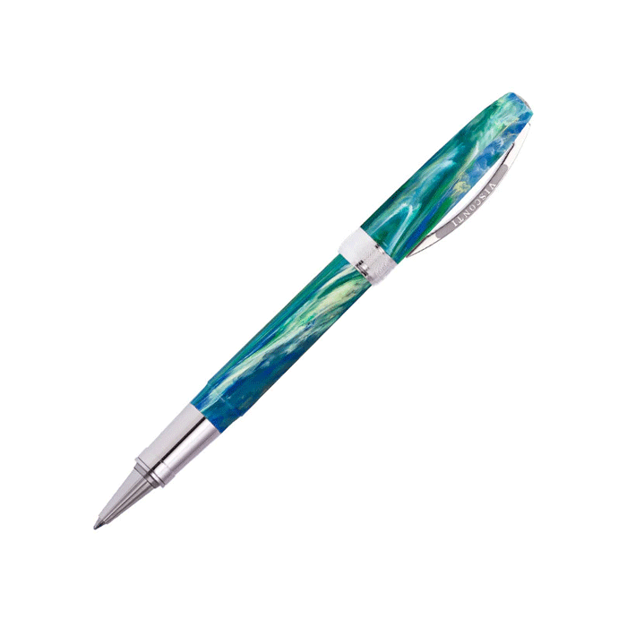 This Visconti Wheatfield Under Thunderclouds Fountain Pen is inspired by the Van Gogh painting. 