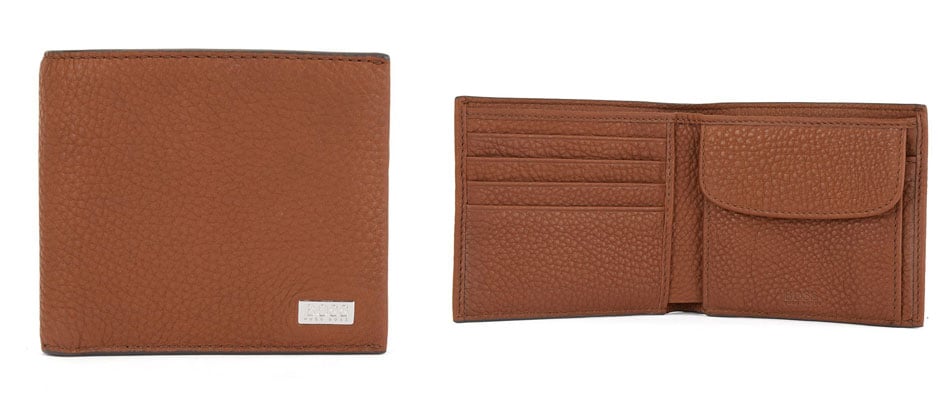 BOSS Brown 4CC Wallet