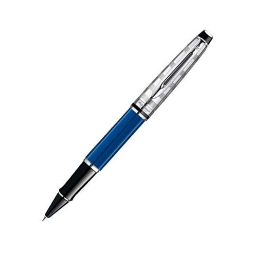 Expert Delux, Blue Lacquer Rollerball Pen with Case
