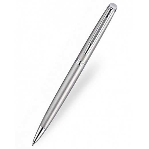 Hemisphere, Stainless Steel with Chrome Trim Ballpoint Pen
