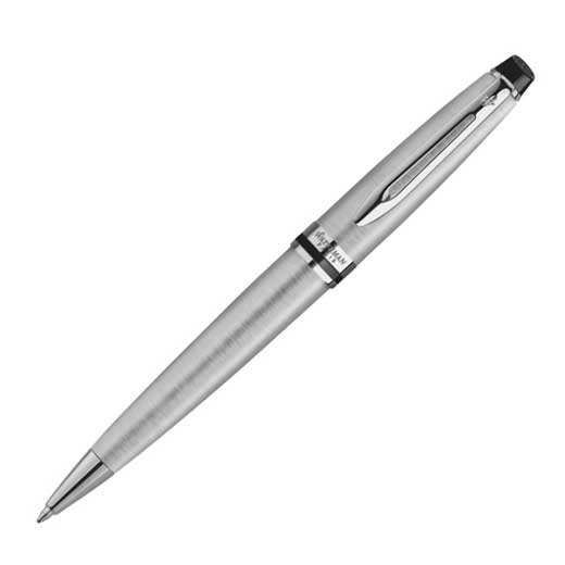 Expert, Stainless Steel with Chrome Trim Ballpoint Pen