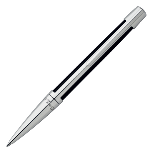 Defi Black Composite and Palladium Ballpoint Pen