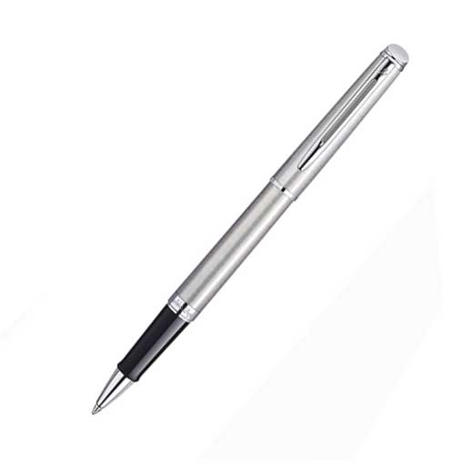 Hemisphere, Stainless Steel with Chrome Trim Rollerball Pen