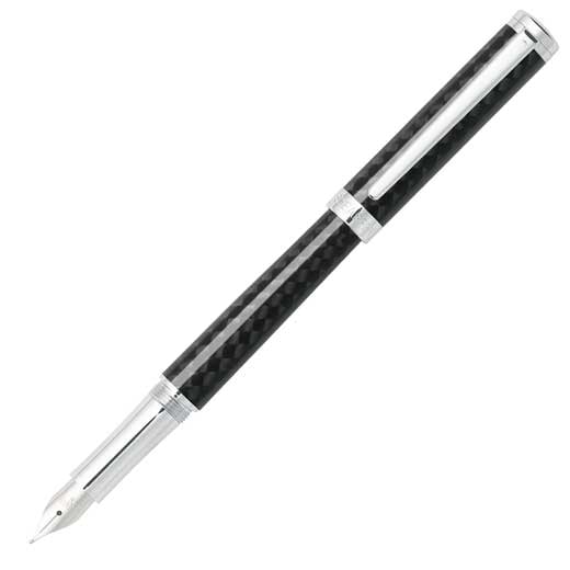Intensity Fountain Pen with Carbon Fibre Pattern