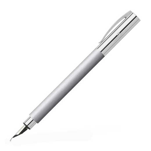 Ambition, Stainless Steel Duel Effect Fountain Pen