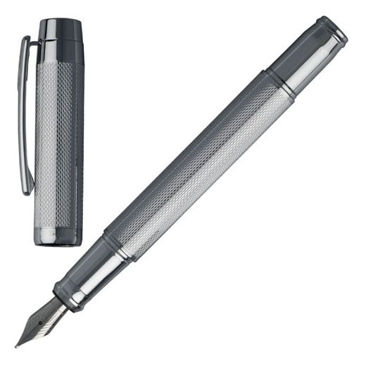 Chrome Bold Fountain Pen