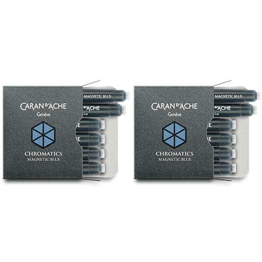 Magnetic Blue Chromatics Ink Cartridges (12)