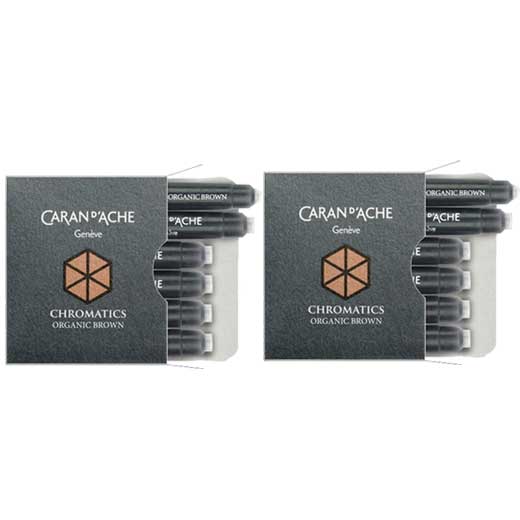 Organic Brown Chromatics Ink Cartridges (12)