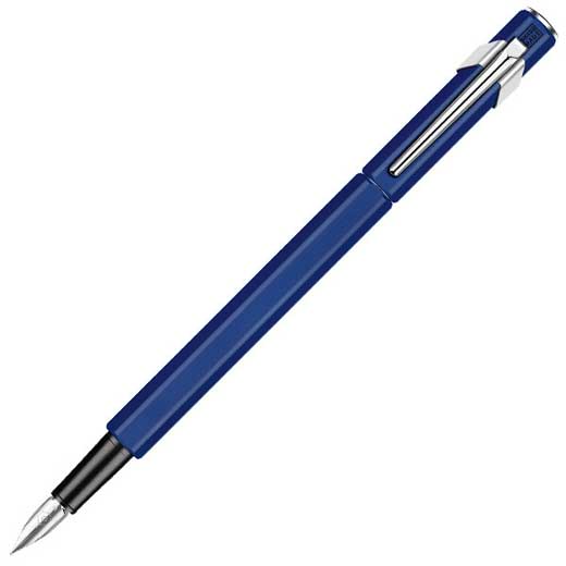 849 Metal Blue Fountain Pen