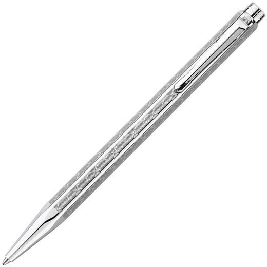 Ecridor Chevron Palladium-Coated Ballpoint Pen
