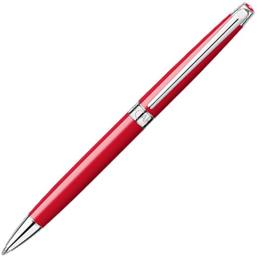 Léman Slim Scarlet Red Ballpoint Pen