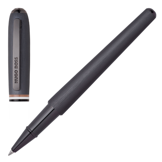 Contour Iconic Stripe Gunmetal Rollerball Pen