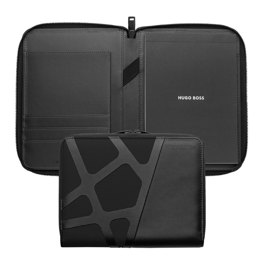 Craft A5 Black PU Leather Conference Folder